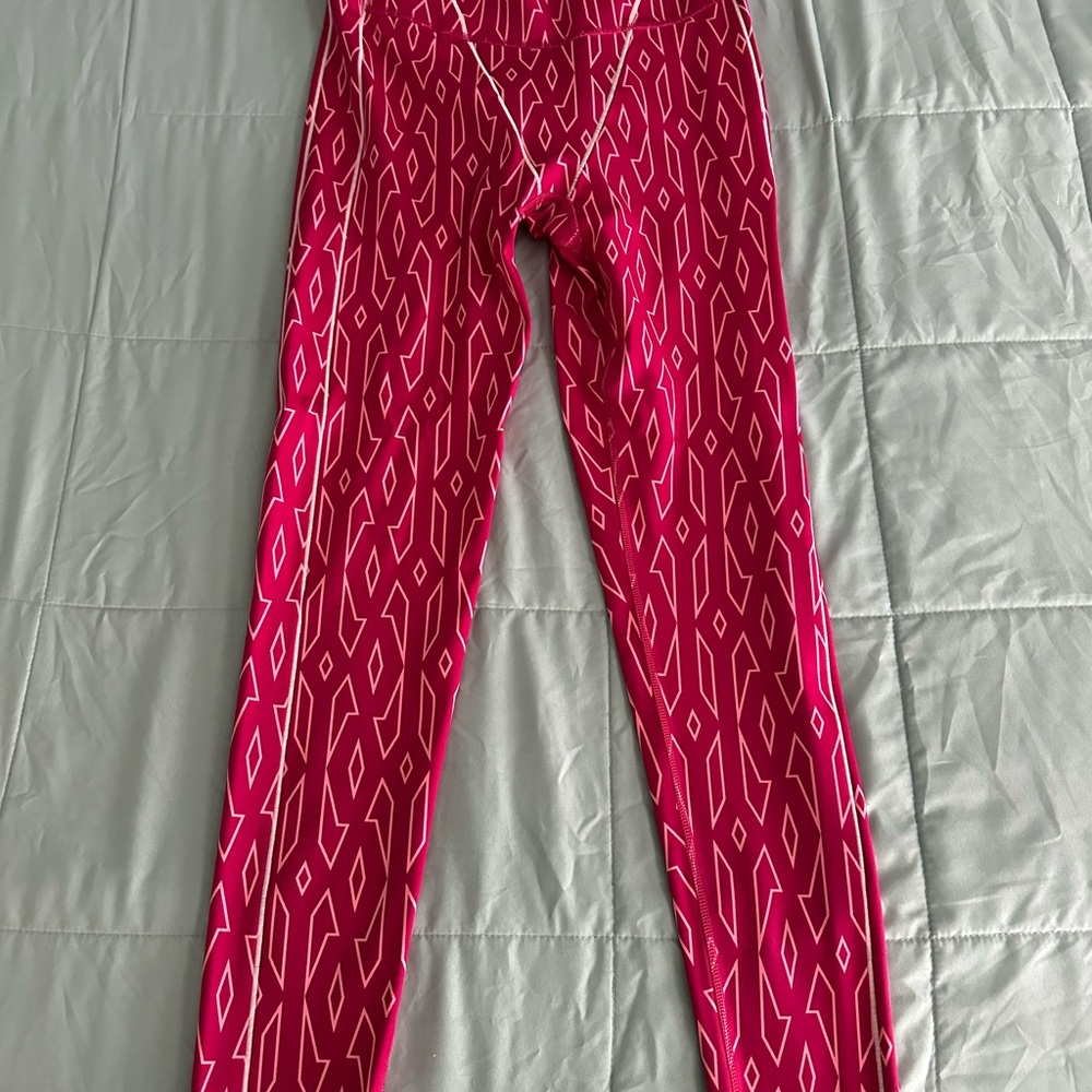 Stylish Pink Ivy Park x Adidas Leggings